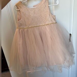 Pink Cat & Jack lace & tulle dress